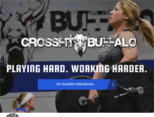 Tablet Screenshot of crossfitbuffalo.com